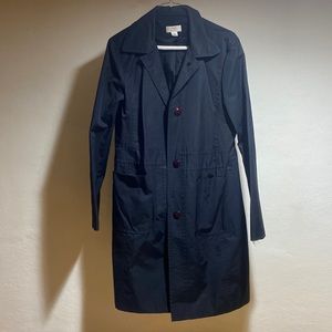 LOFT trench coat size 12 UEC
